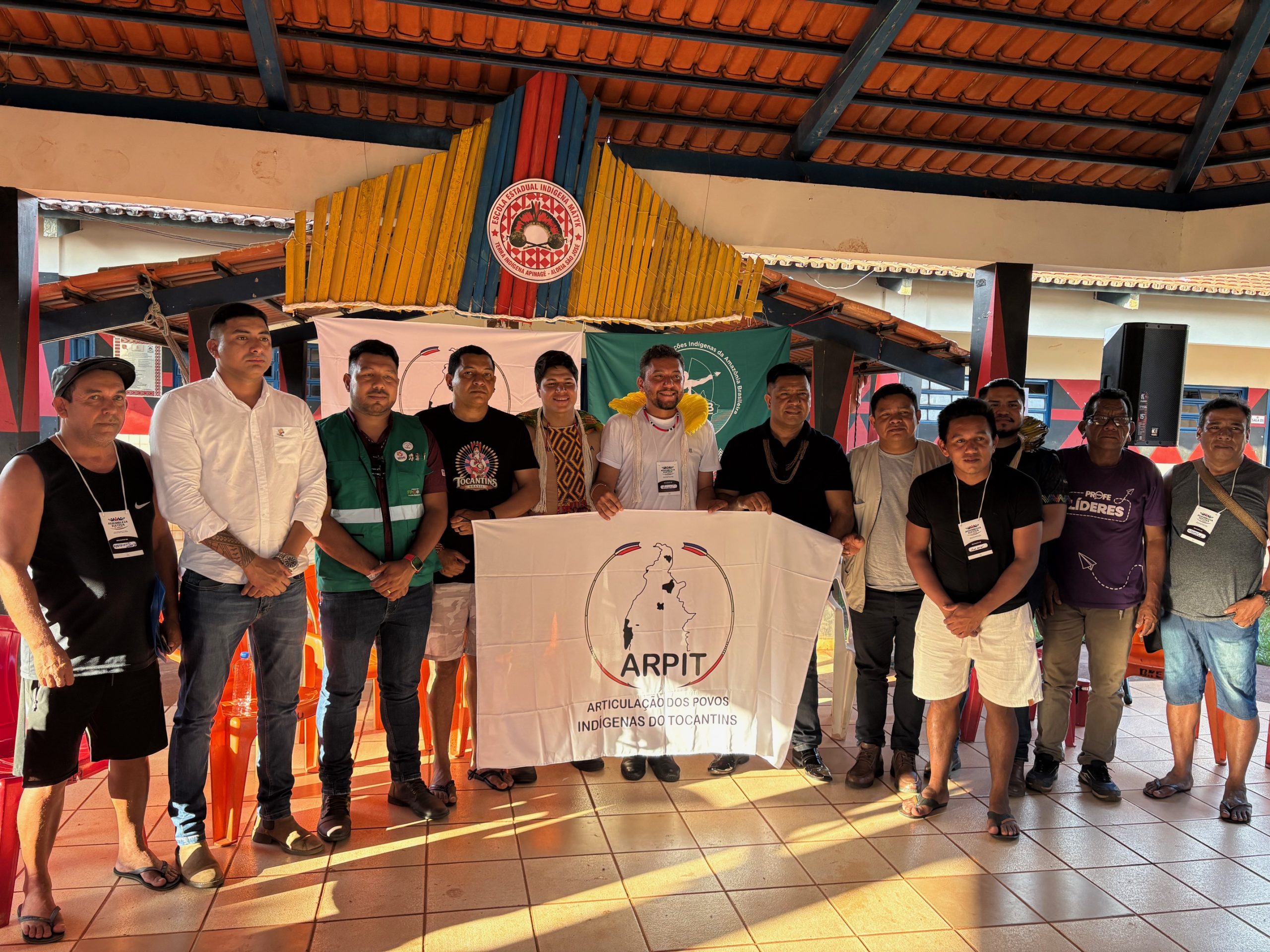 Com apoio do governo do Tocantins, a Sepot participa da Assembleia Eletiva da ArPIT no povo Apinajé