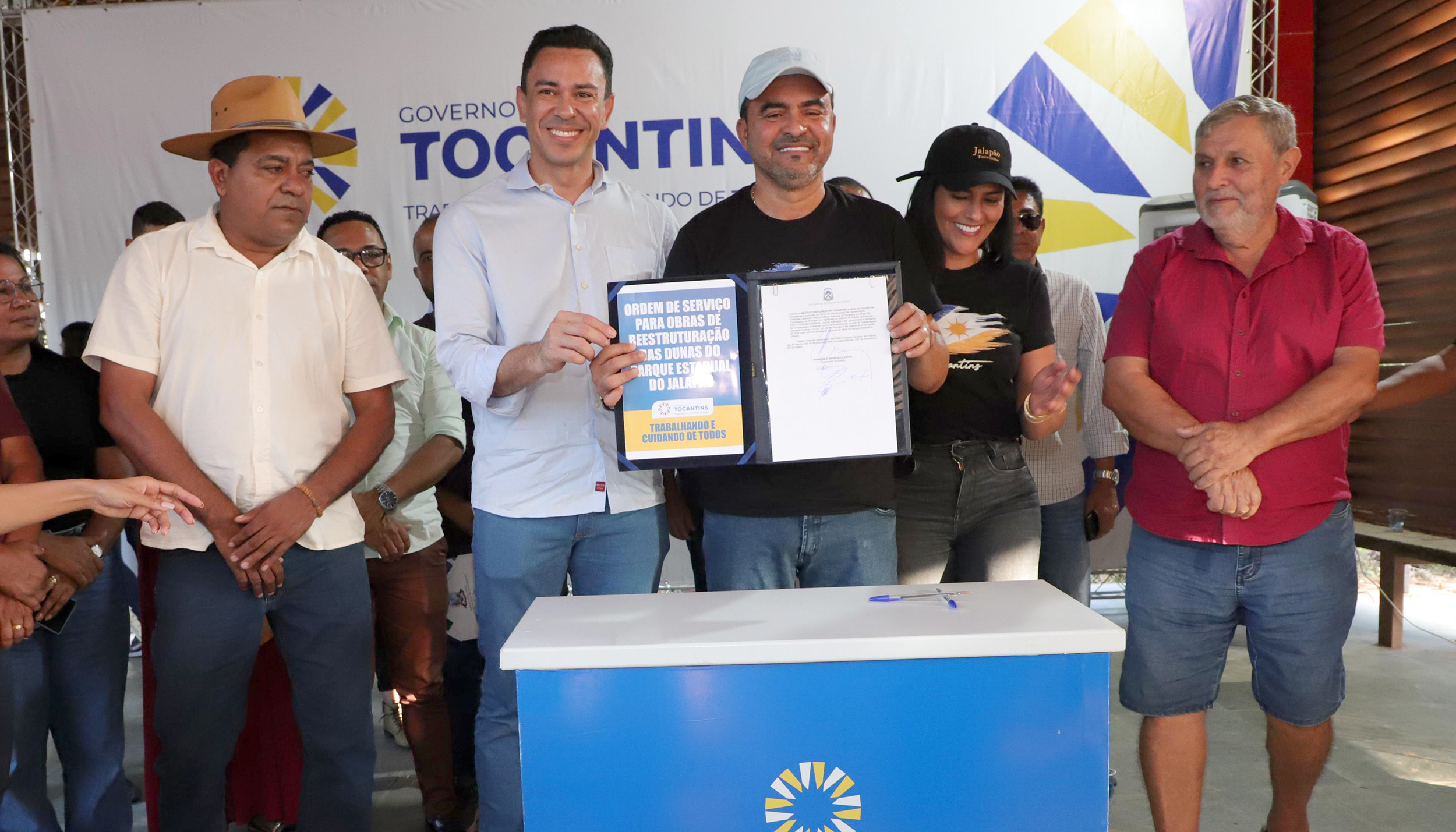 Governador Wanderlei Barbosa viabiliza investimento de R$ 1,4 milhão para ampliar estrutura turística das Dunas do Jalapão