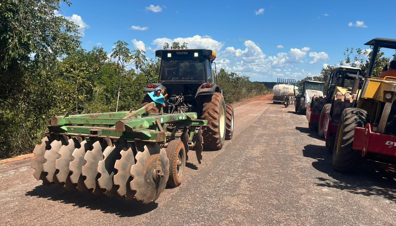 Governo do Tocantins fortalece o desenvolvimento da região do Vale do Araguaia com investimentos de mais de R$ 15 milhões em infraestrutura na TO-164