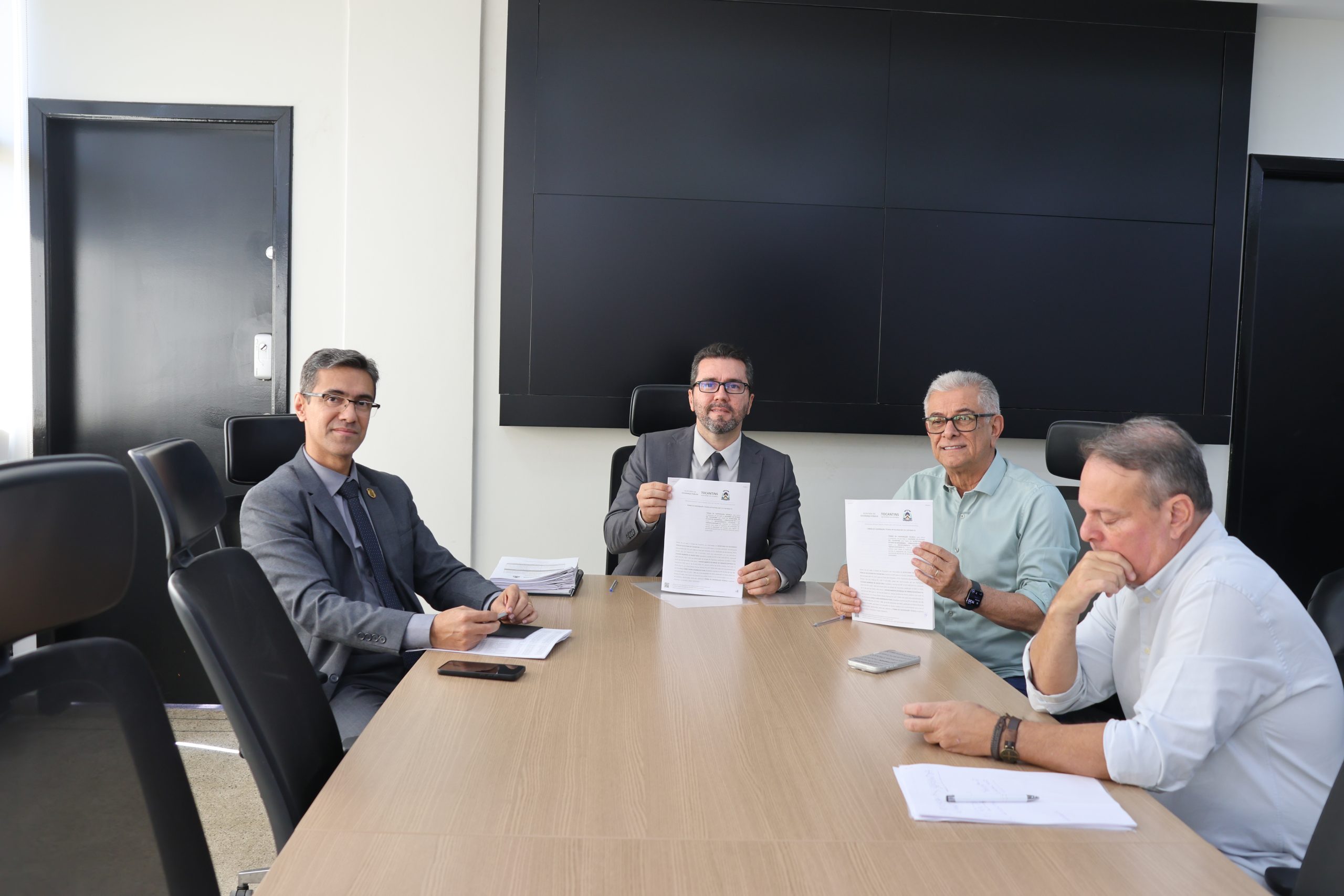 SSP/TO e Detran firmam termo de cooperação para compartilhamento de dados e fortalecimento da identificação veicular no Tocantins