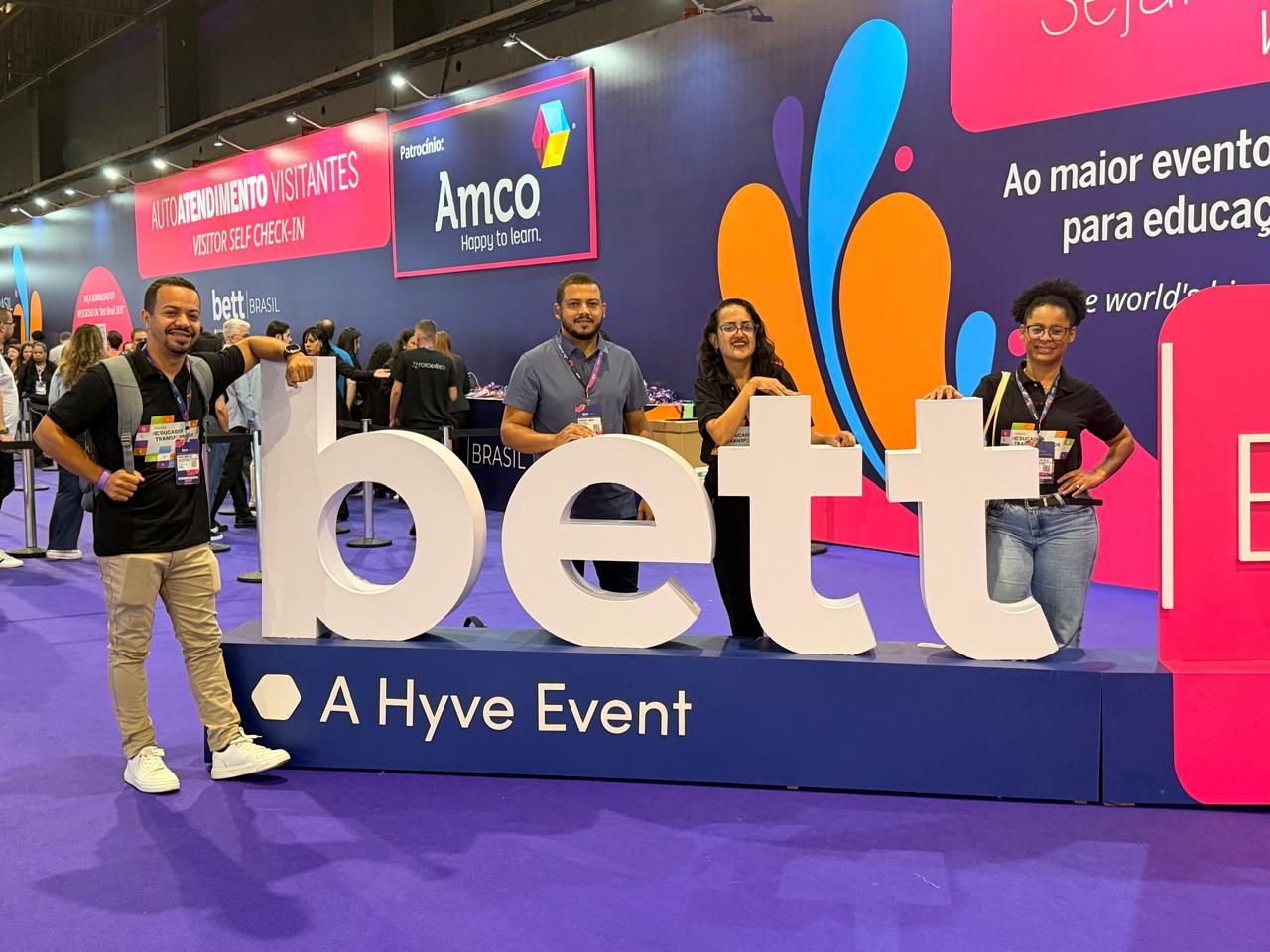 Professores da rede municipal de Gurupi participam da Bett Brasil 2026 em São Paulo