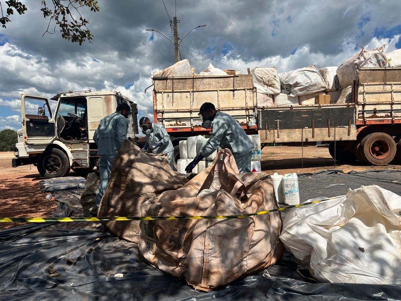 Ação de Recebimento Itinerante de Embalagens Vazias de Agrotóxicos inicia por Abreulândia