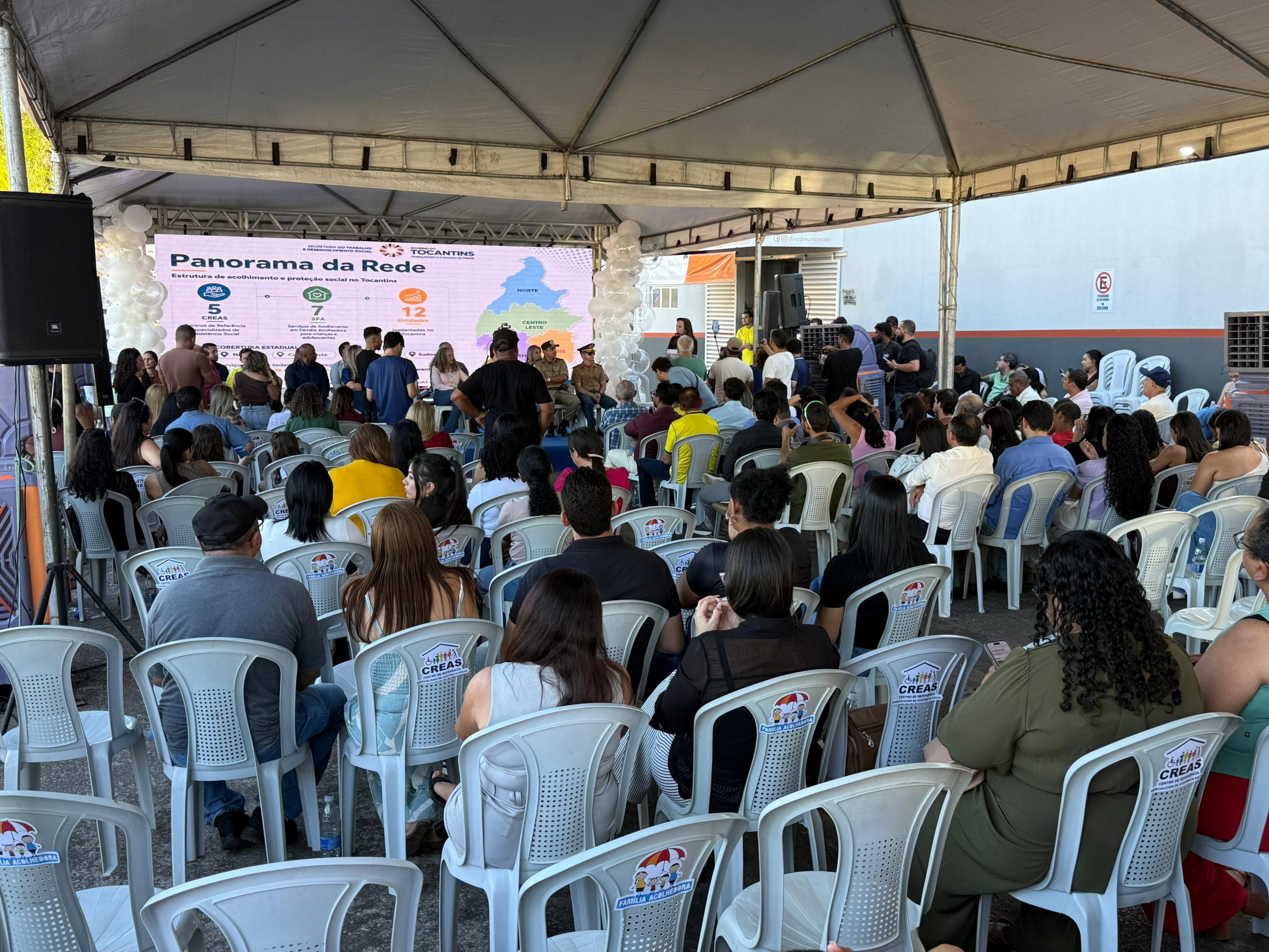 Governo do Tocantins amplia rede de proteção social em Gurupi com entrega de veículos e inauguração de unidades socioassistenciais
