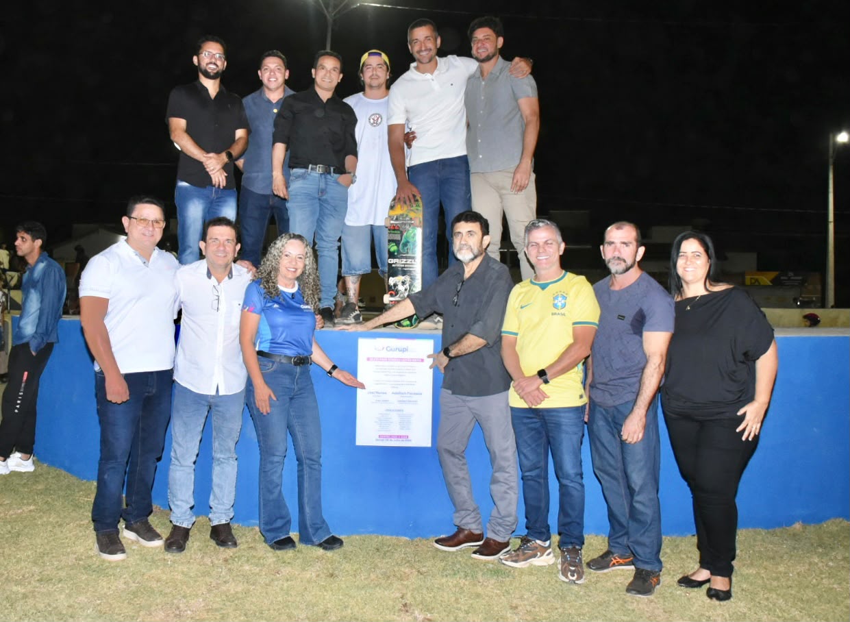 1ª etapa do Skate Park Rômulo Leitão Brito é entregue pela Prefeitura de Gurupi e comunidade aprova novo espaço de esporte e lazer