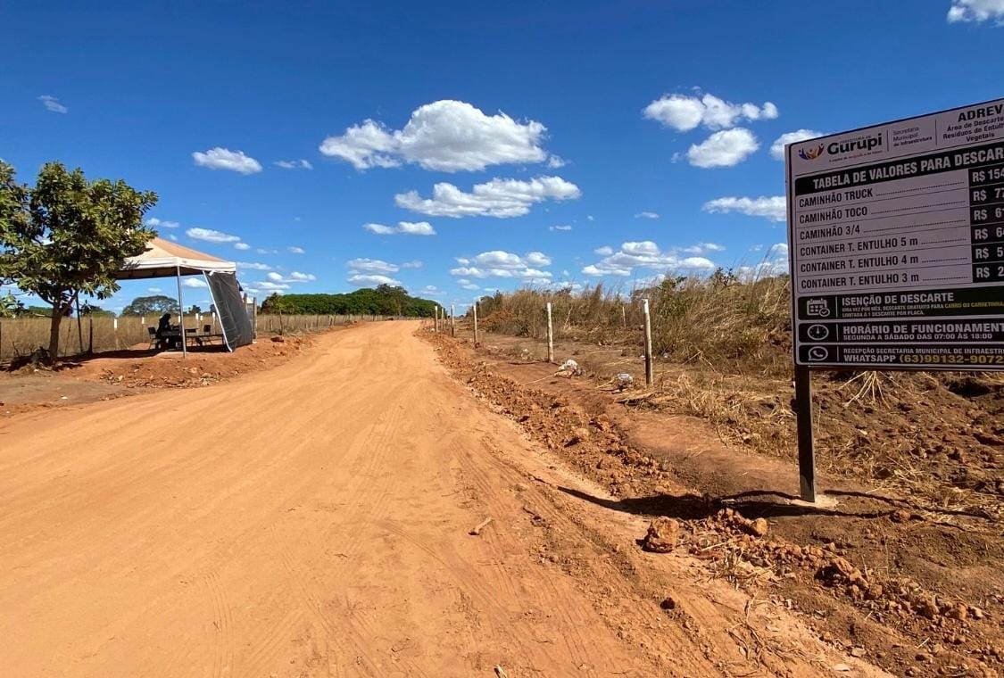 Prefeitura de Gurupi orienta população sobre descarte correto de resíduos na Cascalheira e divulga tabela de tarifas