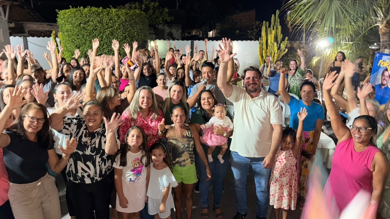Em uma noite, Eduardo Fortes participa de três encontros com diferentes segmentos em Gurupi