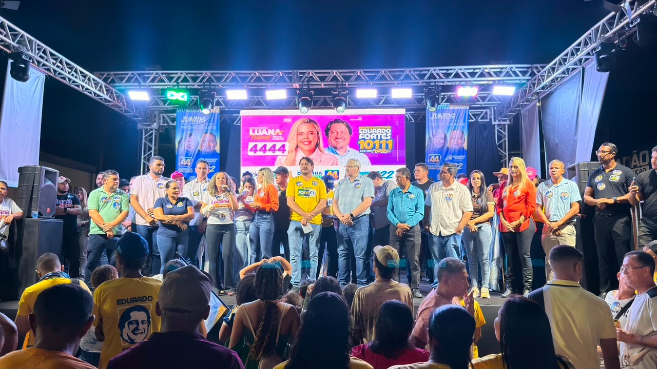 Com multidão e muita emoção, Eduardo Fortes oficializa candidatura à reeleição em Gurupi