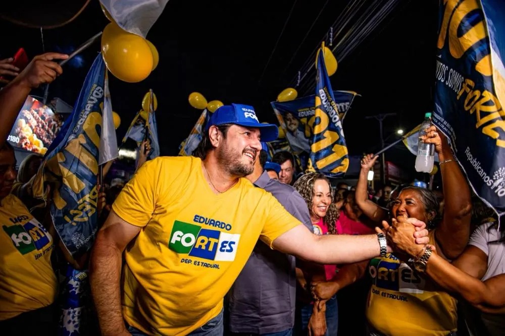 A dois dias das eleições, Eduardo Fortes agradece apoio recebido durante a campanha