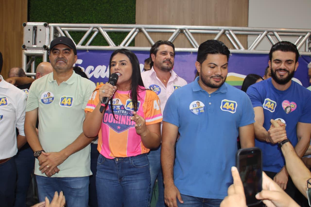 “As mulheres estão na política não apenas para votar, elas estão posicionadas, mobilizadas e decidem uma eleição”, afirma Karynne Sotero em grande reunião política em Palmas
